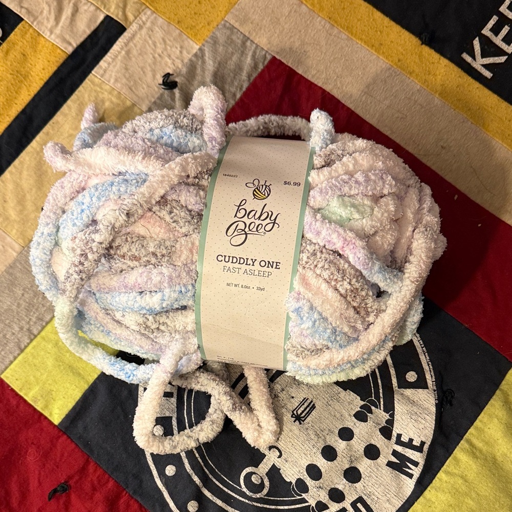 Baby Bee Cuddly One Yarn - MultiColor (“Fast Asleep”)